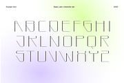 Fluse – Display font, a Sans Serif Font by Viktor Pesotsky | Fonts (Thumbnail 3 of 19)