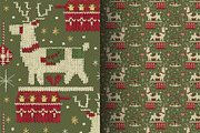 Christmas Ugly Seamless Pattern, a Pattern Graphic by DIYnArtShop (Thumbnail 5 of 11)