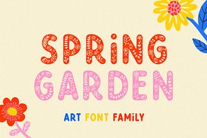 Spring Garden Font Family