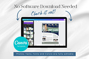 Canva Newsletter Template Pet Care, an Email Template by PixelCraft (Thumbnail 4 of 15)