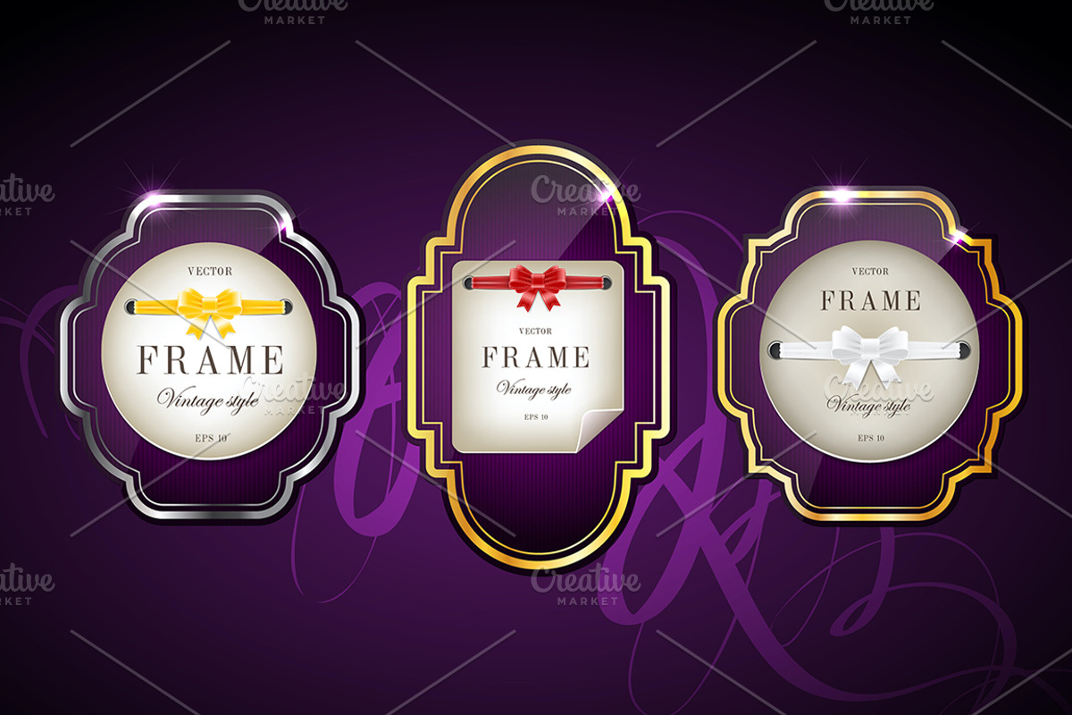 Vector Retro Badges, a Templates & Theme by lissius (Photo 5 of 8)