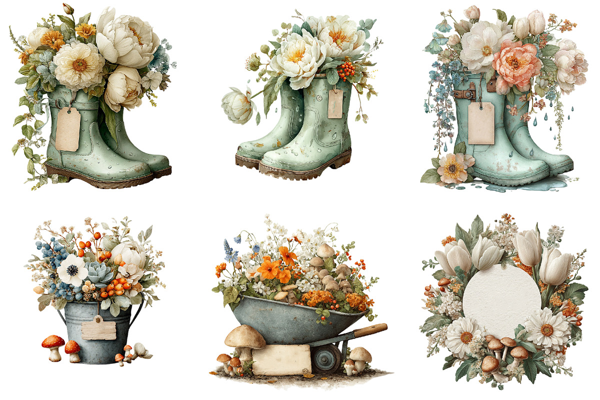 April Calendar Clipart, an Illustration by DreamArtGraphic (Photo 3 of 4)