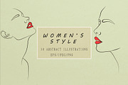 Women's style, a Decorative Illustration by Vinegret -Shop (Thumbnail 1 of 4)