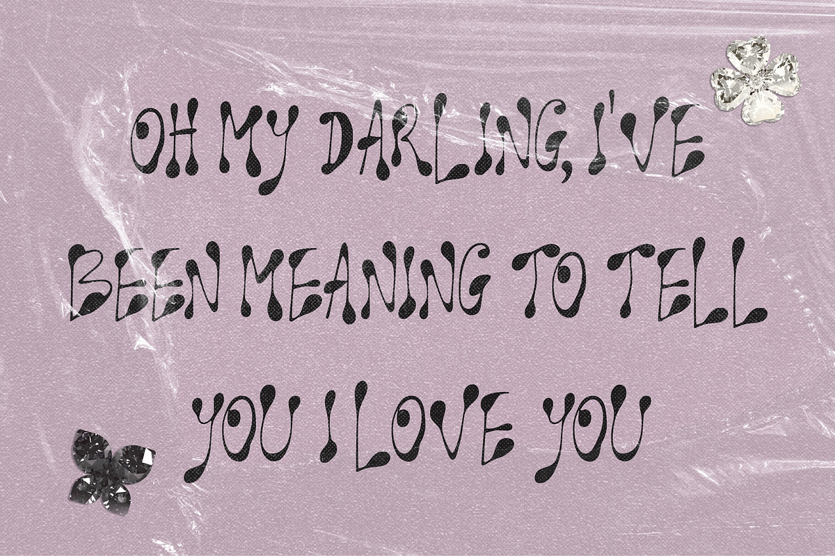Ophelia Overslept Groovy Display, a Handwritten Font by The October Creative (Photo 6 of 8)