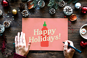 Hipster Holiday, an Illustration by Ryder Doty (Thumbnail 3 of 3)