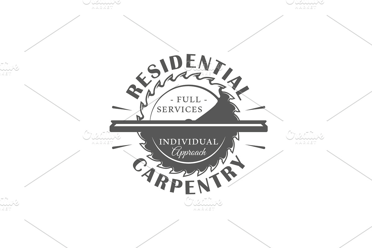 18 Modern Carpentry Logos Templates, a Branding & Logo Template by Art Design (Photo 10 of 26)