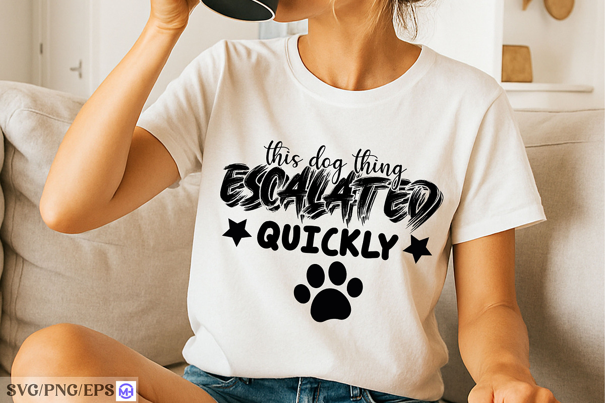 Funny Dog Quotes SVG PNG Bundle, an Animal Illustration by mh_arif (Photo 24 of 29)