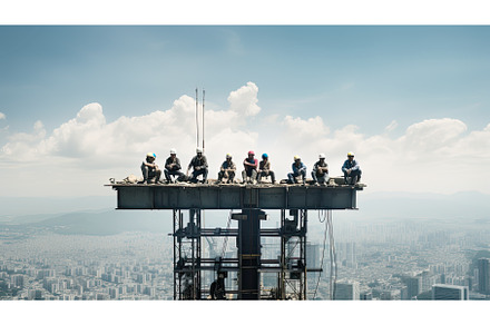 urban work skyscraper building ai, a Background Photo by pikepicture