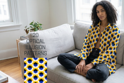20 Geometric Illusion Patterns, a Pattern Graphic by Guten Tag Vector (Thumbnail 5 of 6)