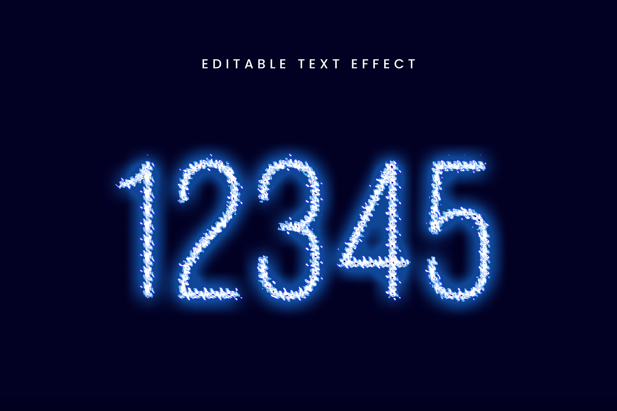 Electric Sparks Text Effect preview 2