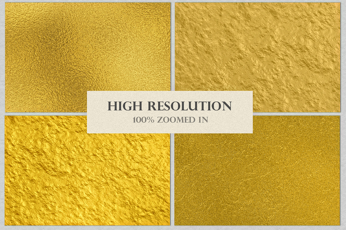 Luxury Metallic Gold Foil Textures, a Texture Graphic by Photohacklovers (Photo 2 of 5)