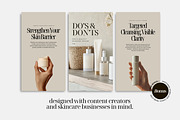 650 Skincare Social Media Templates, a Social Media Template by COCO Designs (Thumbnail 8 of 16)