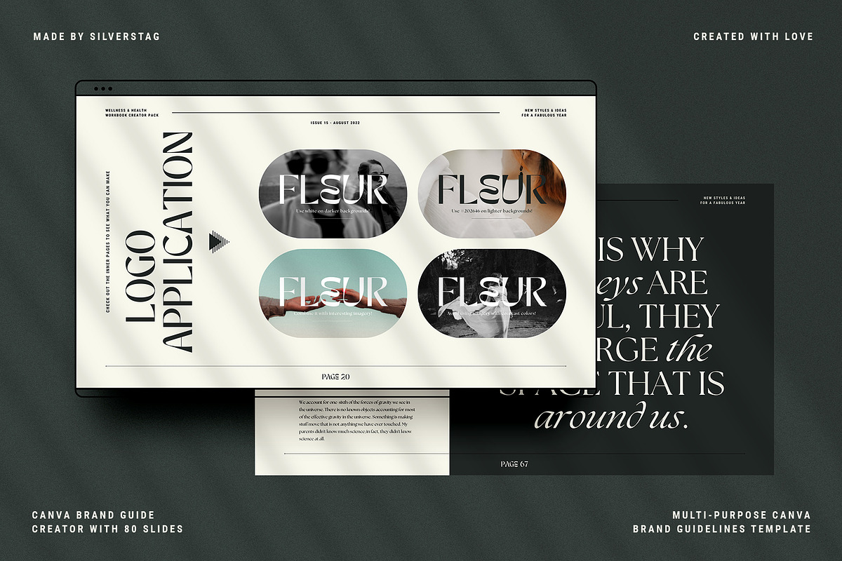 Fleur - 6 in 1 Canva Creator Pack, a Templates & Theme by SilverStag Type Foundry (Photo 29 of 31)