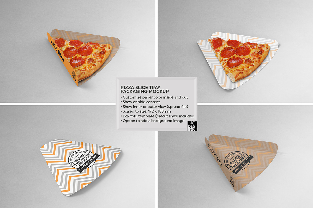 VOL.15 Food Box Packaging Mockups, a Packaging Mockup by INCDesign (Photo 7 of 21)