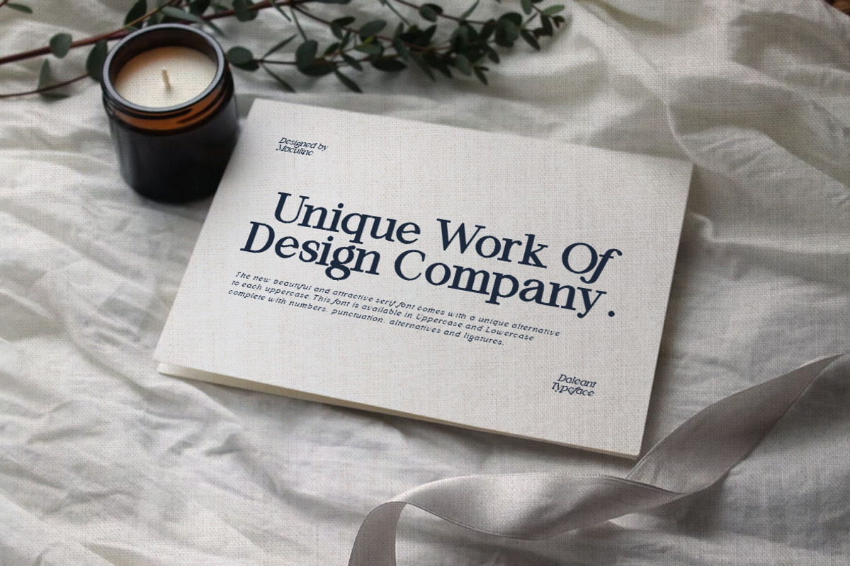 Daleant - Serif Font (10 Fonts), a Serif Font by Maculinc Type (Photo 5 of 18)