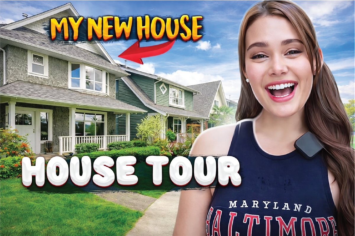 House tour youtube thumnail design, a Social Media Template by Workhu (Photo 2 of 2)