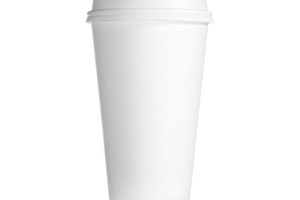 White takeaway coffee paper cup, a Food & Drink Photo by BOOCYS