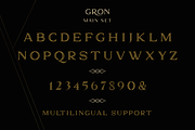 Gron, a Serif Font by Larin Type Co. (Thumbnail 11 of 12)
