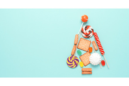 Abstract Christmas tree made of, a Holiday Photo by Yulia71