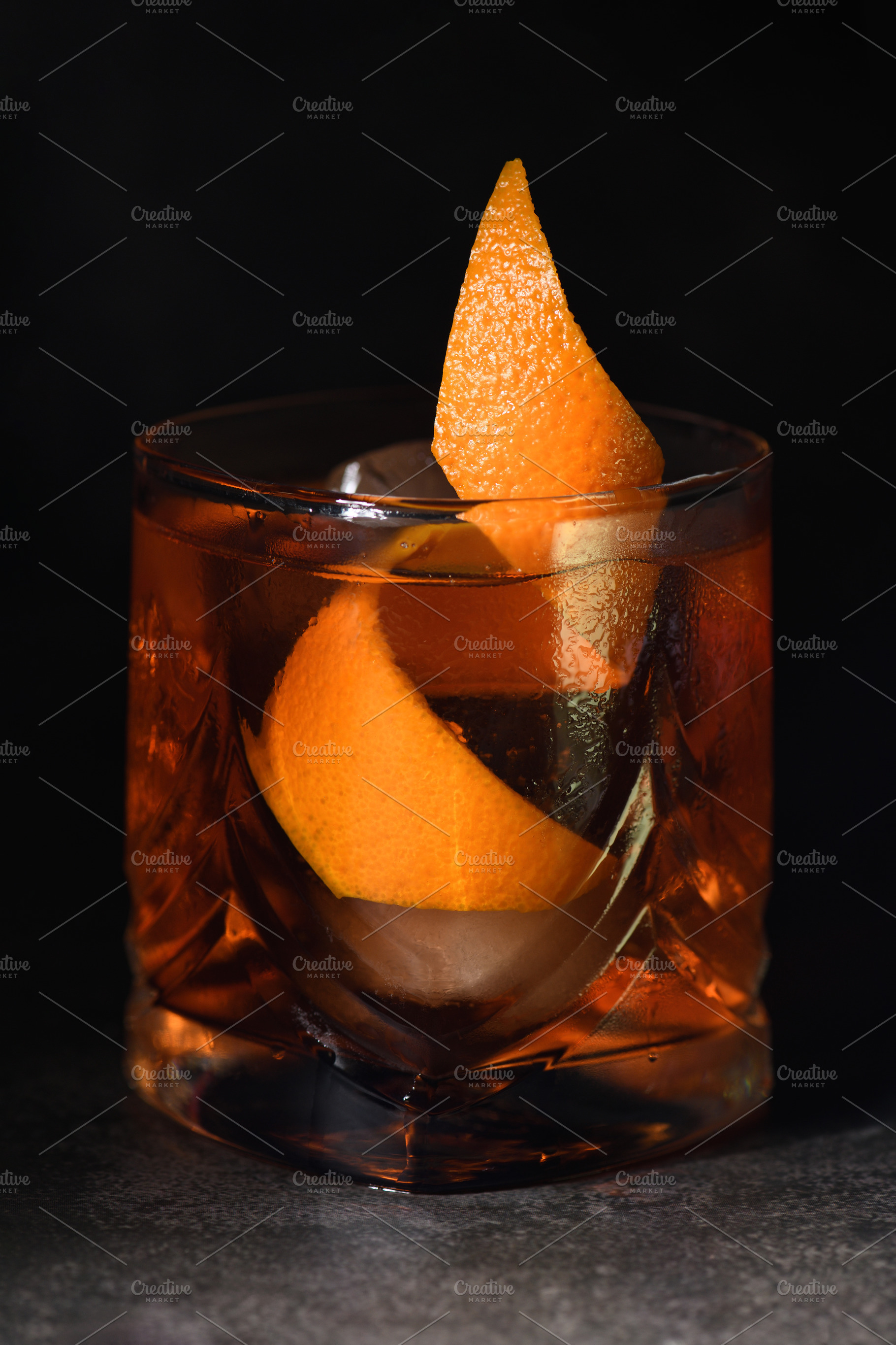 Classic Negroni Cocktail, a Food & Drink Photo by Apolonia
