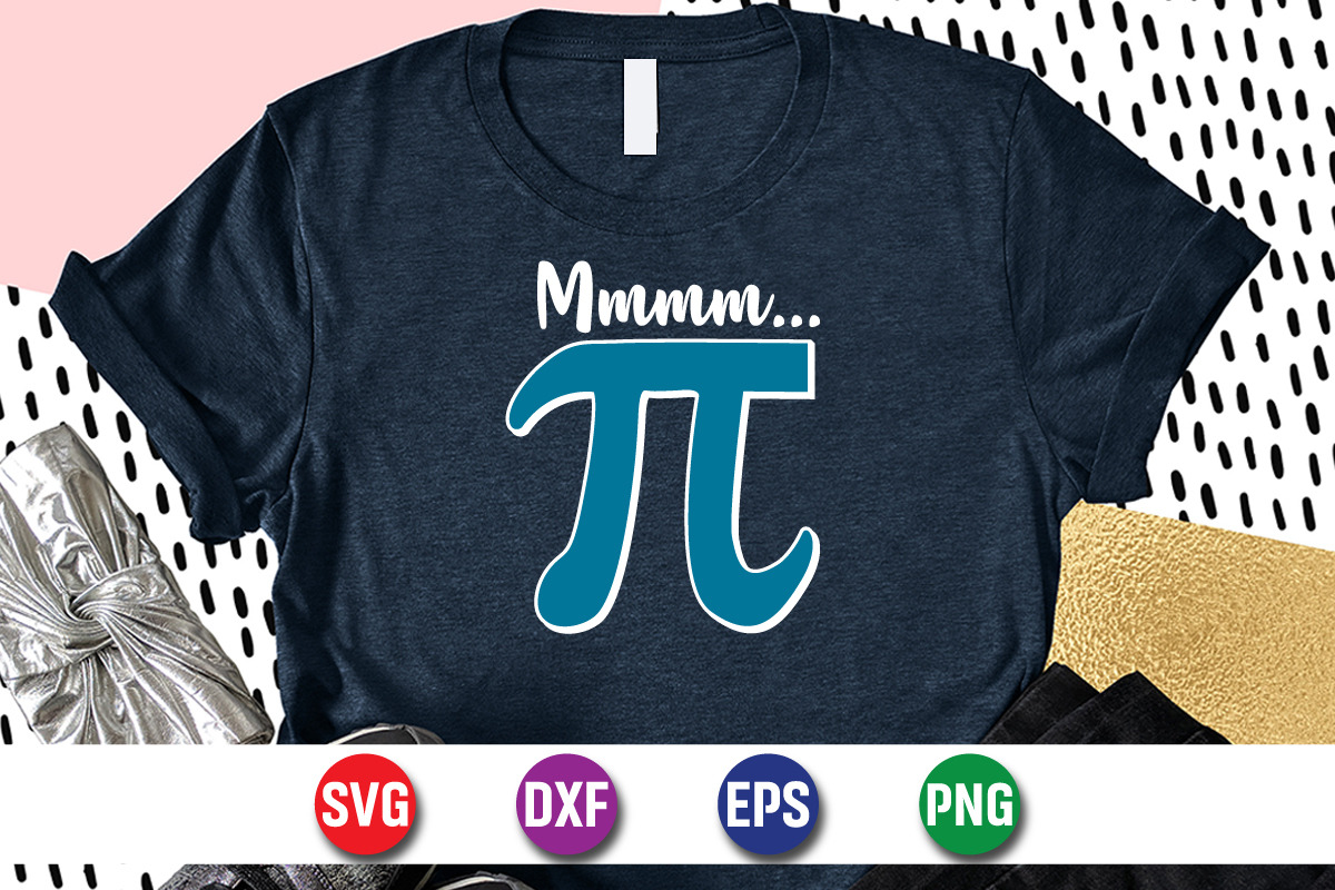 Happy Pi Day Mmmm..., an Object Graphic by SVGCuteShop (Photo 1 of 3)