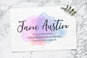 Jane Austin Font & Extra, a Script Font by 50Fox (Thumbnail 1 of 12)