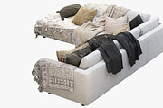 EQ3 Cello 3-Piece Sectional Sofa, a Furniture 3D Model by 3dmitruk (Thumbnail 6 of 10)
