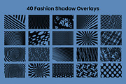 40 Fashion Shadow Overlays, a Pattern Graphic by 3Motional (Thumbnail 10 of 10)
