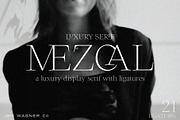 Mezcal | Luxury Ligature Serif, a Serif Font by Jen Wagner Co (Thumbnail 1 of 15)