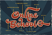 Holicya Retro Font, a Script Font by Dumadistyle (Thumbnail 6 of 12)