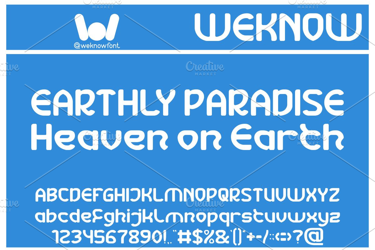 Super Friendly Font, a Font by weknow (Photo 5 of 8)
