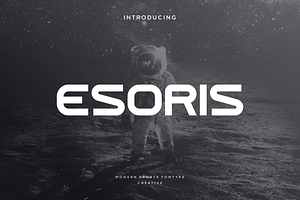 Esoris, a Font by garismantra