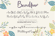 Benillia, a Script Font by AEN Creative Studio (Thumbnail 11 of 12)