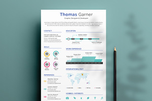 Infographic Resume/CV Template