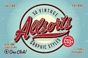 Vintage Allsorts Graphic Styles, a Layer Style Add-On by Designdell (Thumbnail 5 of 5)