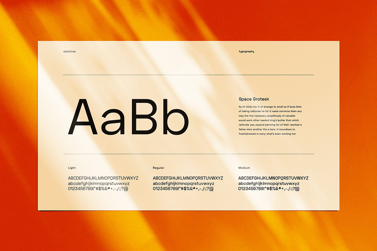 SOLSTICA - Keynote Brand Guidelines, a Presentation Template by Elokka Std. (Photo 5 of 13)