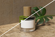 Close-Up Perfume Bottle Mockup, a Packaging Mockup by My Code Std (Thumbnail 3 of 3)