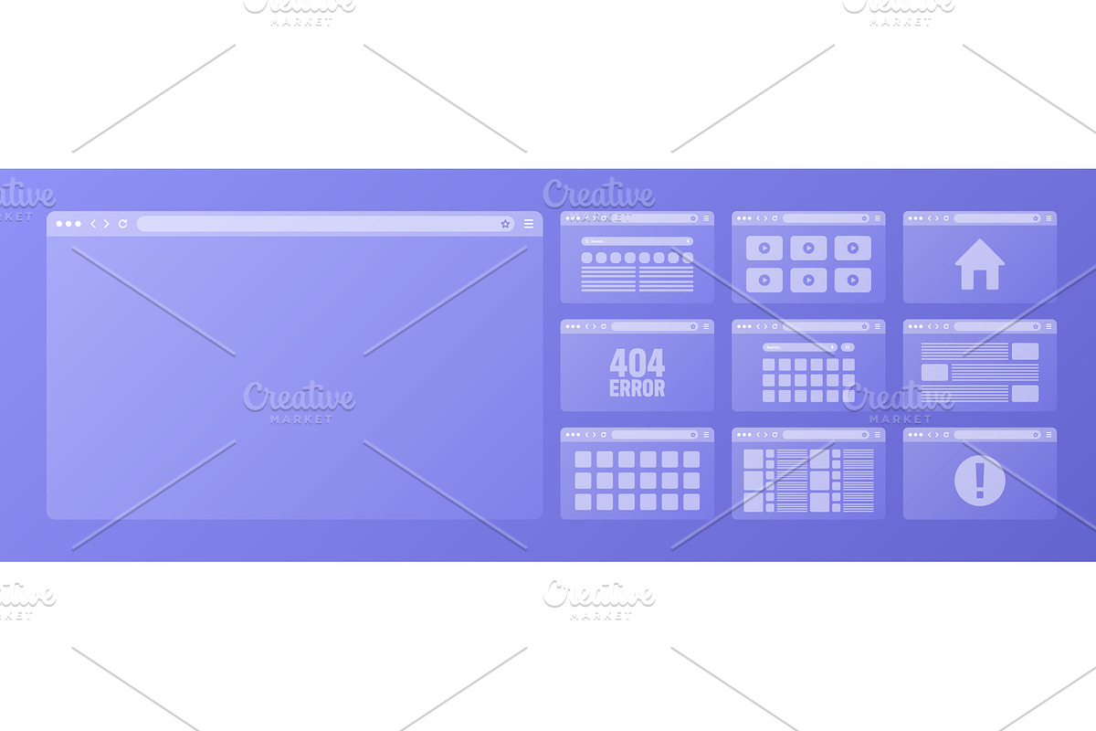 Web browser window, transparent, a Technology Illustration by 32pixels