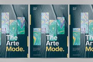 Abstract Art Event Poster