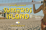 Sumeros Island - Display Font, a Handwritten Font by productype1 (Thumbnail 1 of 10)