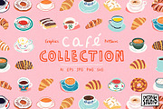 Café Collection: Graphics & Patterns, a Pattern Graphic by Dedraw Studio (Thumbnail 1 of 15)