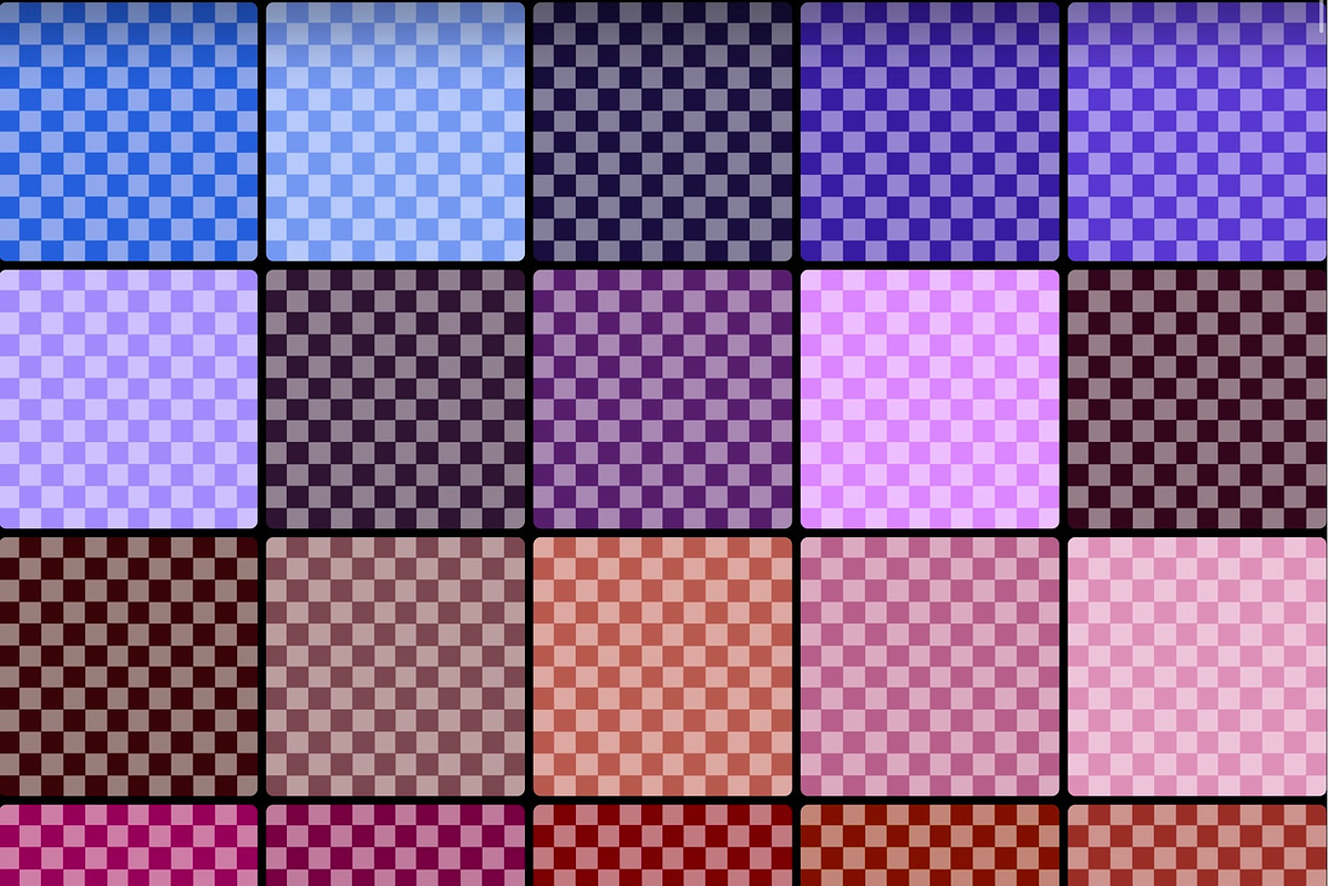 58 Colorful Checkerboard Patterns, a Pattern Graphic by MessyArtss (Photo 2 of 4)