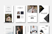 90% OFF | BUNDLE-Instagram Templates, a Social Media Template by CreativeFolks (Thumbnail 21 of 36)