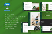 CLERRA  Business Keynote Template, a Presentation Template by Rizki Herdian (Thumbnail 1 of 6)