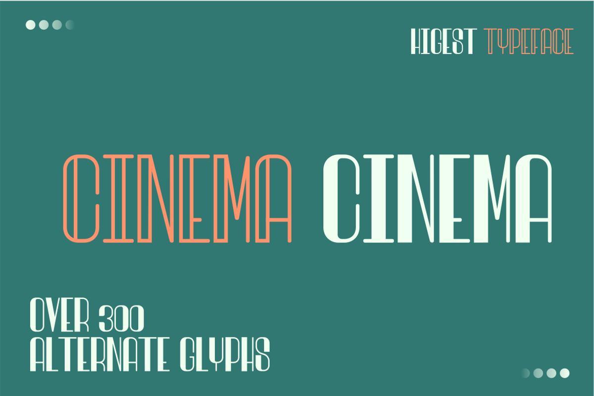 Higest, a Sans Serif Font by Raffa Creative (Photo 4 of 5)