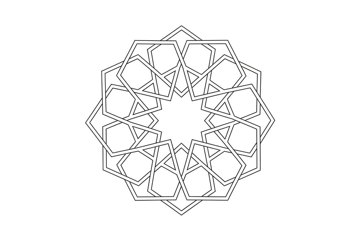 Islamic Mandala Geometric Bundle, an Illustration by Gaye Art (Photo 6 of 51)