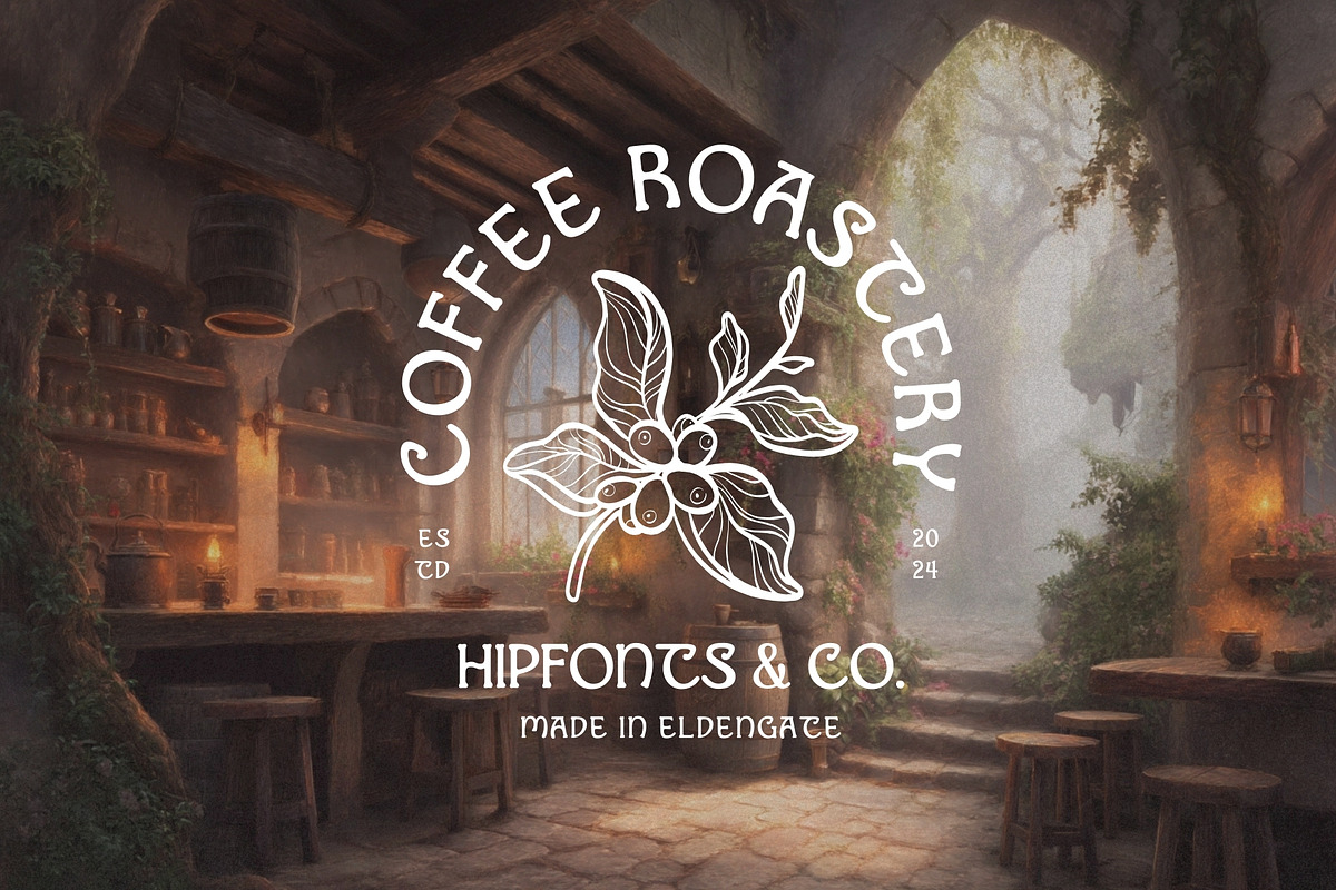Chapman House - Fantasy Typeface, a Serif Font by HipFonts (Photo 8 of 8)