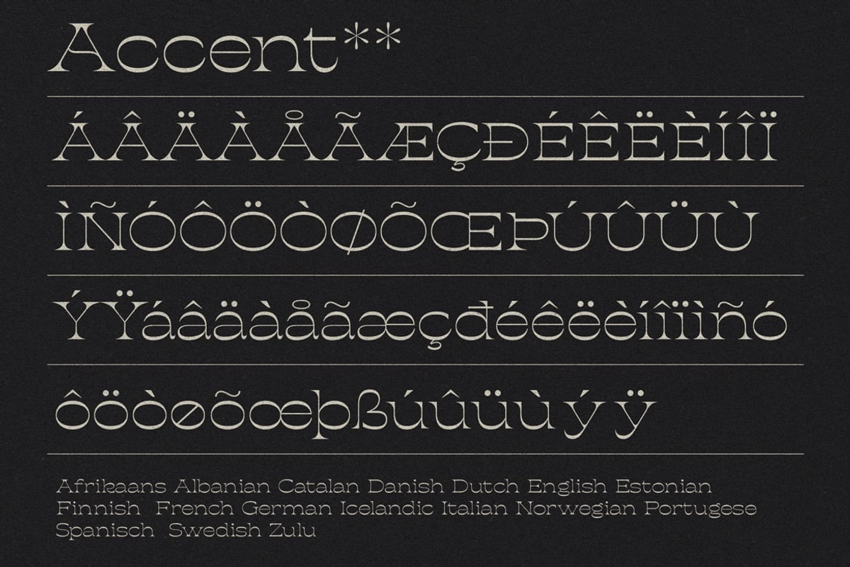 Giant - Ligature Serif Font, a Serif Font by Luna Shop (Photo 9 of 10)