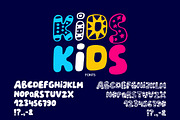 Kids Font, a Font by psddude (Thumbnail 2 of 5)