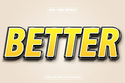 Better 3d text effect, a Layer Style Add-On by AP Market (Thumbnail 2 of 2)
